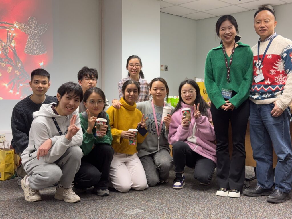 Lab Celebrates Festive Cheer with Santa Party